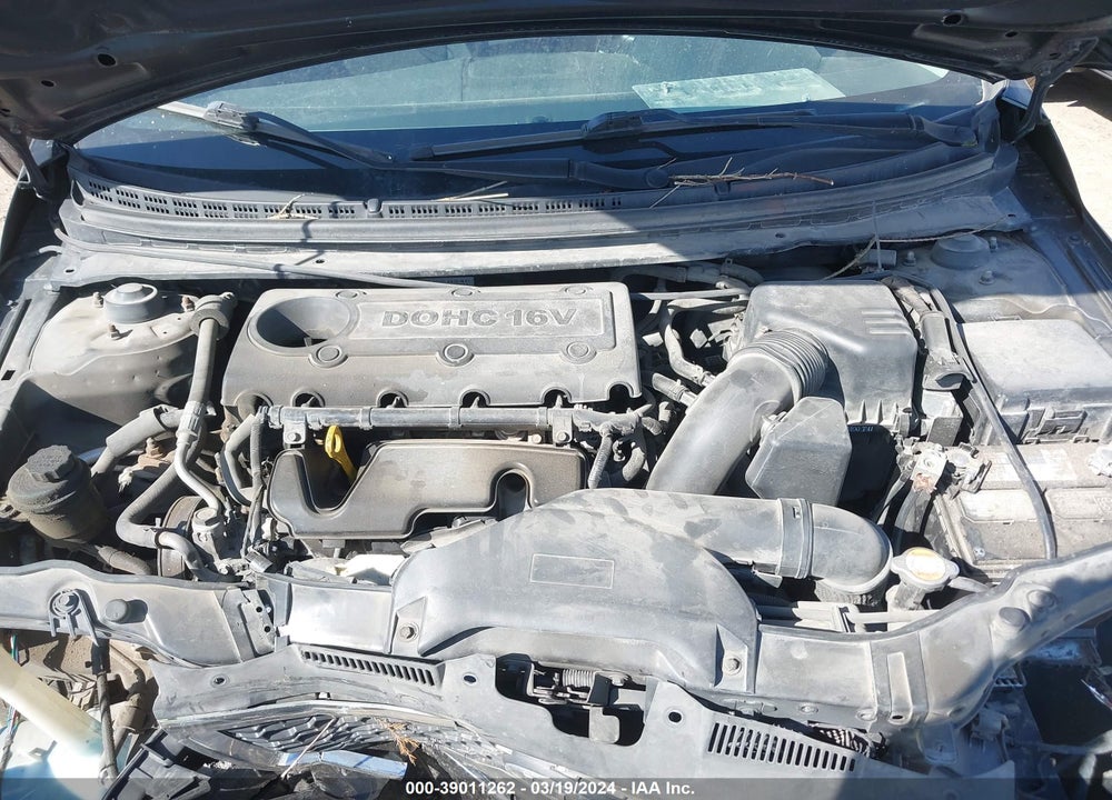 2011 KIA FORTE VIN: KNAFU4A22B5459846