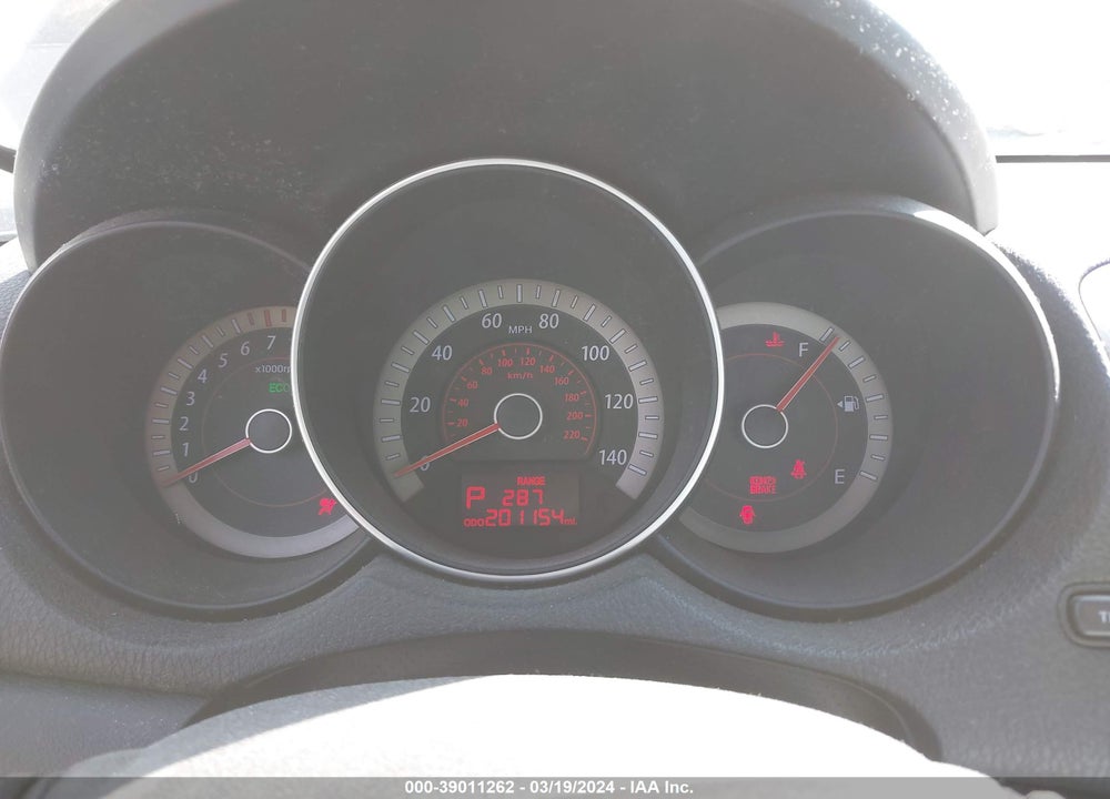 2011 KIA FORTE VIN: KNAFU4A22B5459846