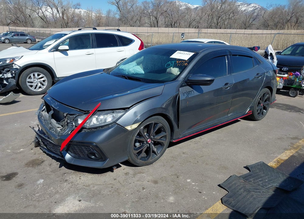 2017 HONDA CIVIC SPORT VIN: SHHFK7H48HU230207