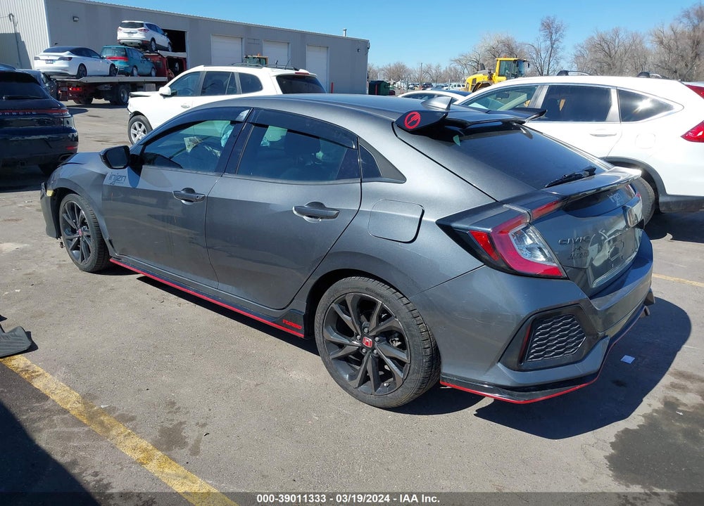 2017 HONDA CIVIC SPORT VIN: SHHFK7H48HU230207