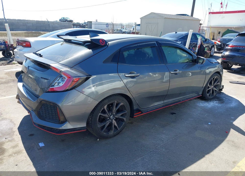 2017 HONDA CIVIC SPORT VIN: SHHFK7H48HU230207