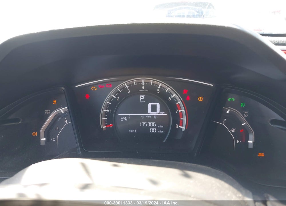 2017 HONDA CIVIC SPORT VIN: SHHFK7H48HU230207