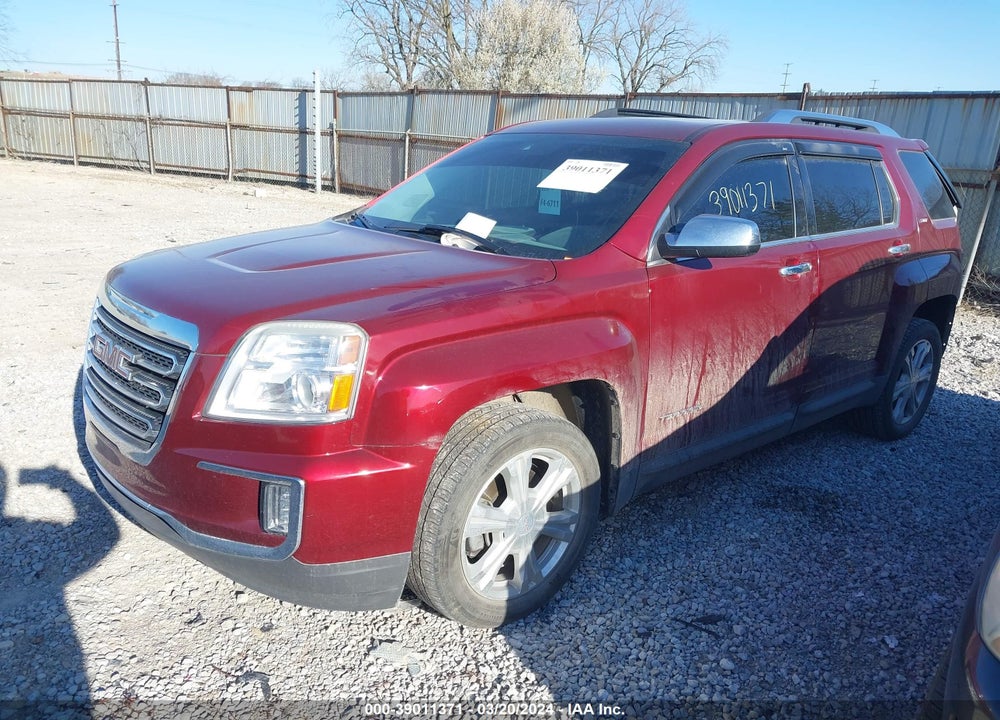 2017 GMC TERRAIN SLT VIN: 2GKFLUEK6H6197654