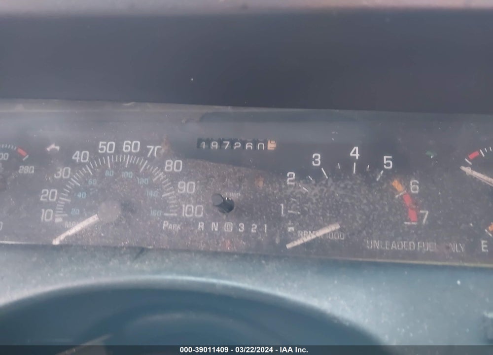1996 BUICK LESABRE CUSTOM VIN: 1G4HP52K0TH448699