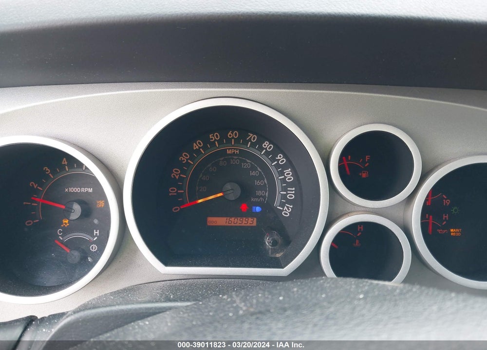2008 TOYOTA TUNDRA SR5 5.7L V8 VIN: 5TFRV54168X064054