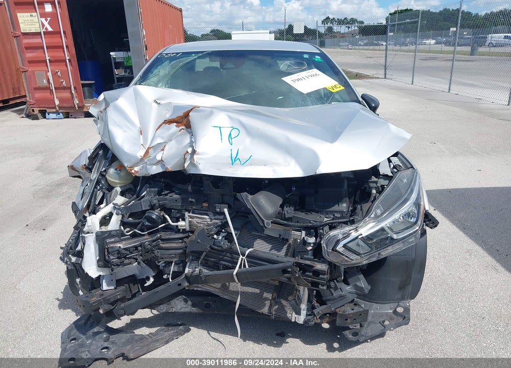 2021 NISSAN VERSA S XTRONIC CVT VIN: 3N1CN8DV2ML810468