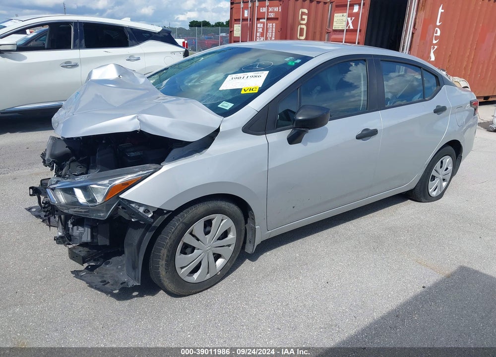 2021 NISSAN VERSA S XTRONIC CVT VIN: 3N1CN8DV2ML810468