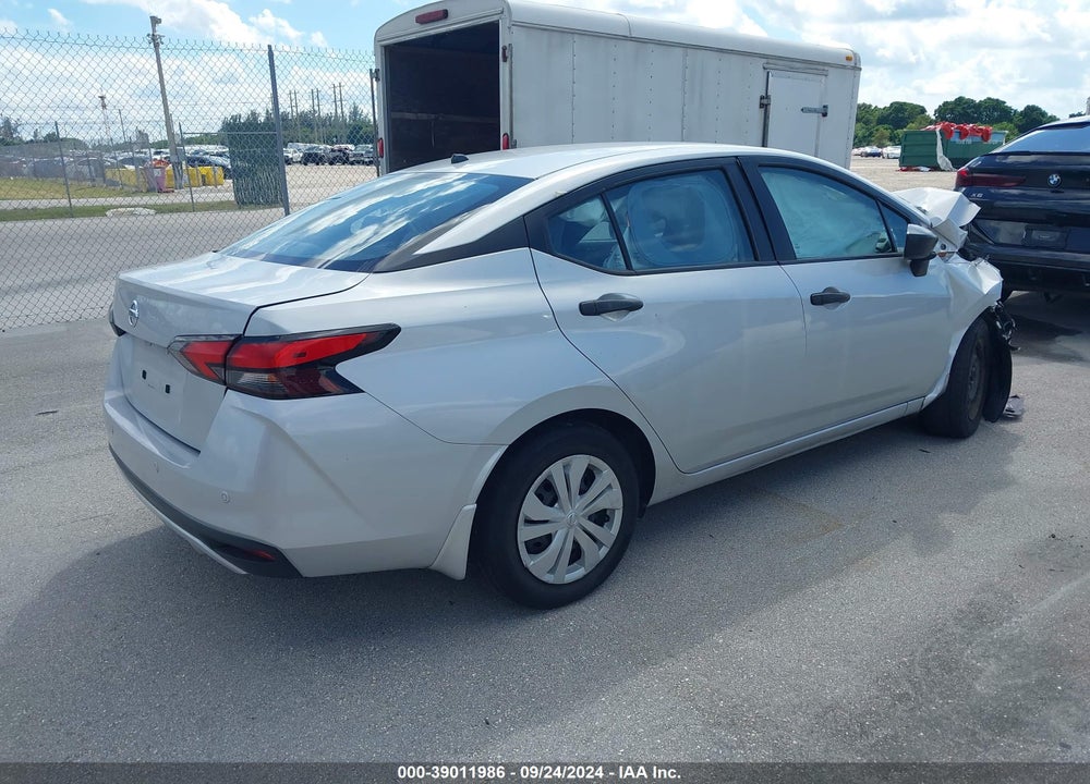 2021 NISSAN VERSA S XTRONIC CVT VIN: 3N1CN8DV2ML810468