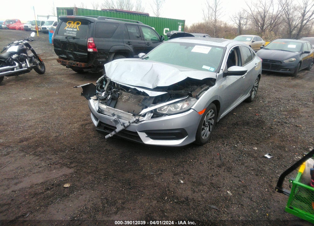 2017 HONDA CIVIC EX VIN: 19XFC2F7XHE204986
