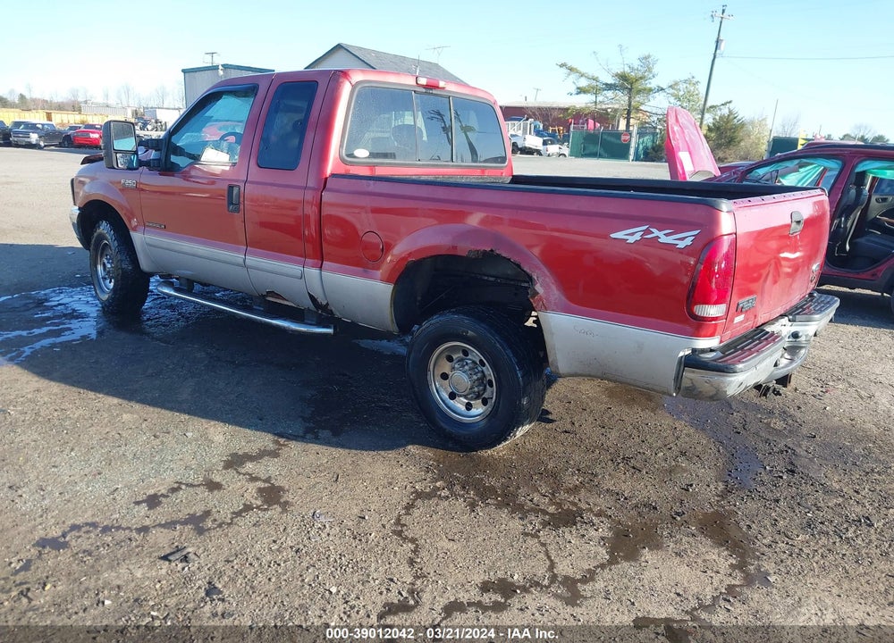 2002 FORD F-250 LARIAT/XL/XLT VIN: 1FTNX21F32EB85022
