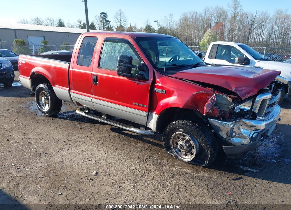 2002 FORD F-250 LARIAT/XL/XLT VIN: 1FTNX21F32EB85022