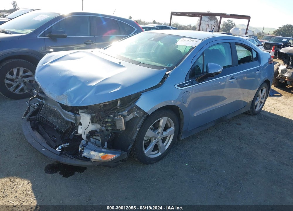 2013 CHEVROLET VOLT VIN: 1G1RH6E47DU129584