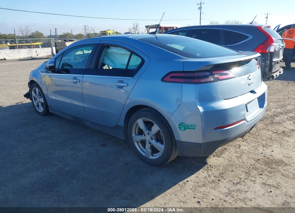 2013 CHEVROLET VOLT VIN: 1G1RH6E47DU129584