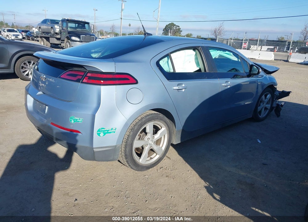 2013 CHEVROLET VOLT VIN: 1G1RH6E47DU129584