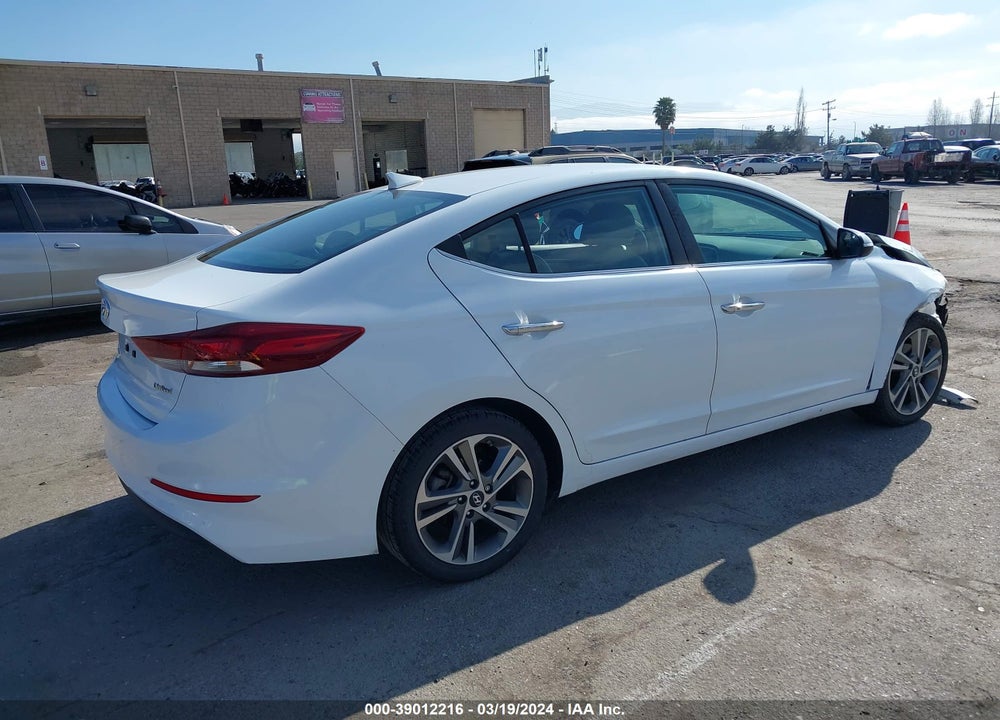 2017 HYUNDAI ELANTRA LIMITED VIN: 5NPD84LF2HH089716