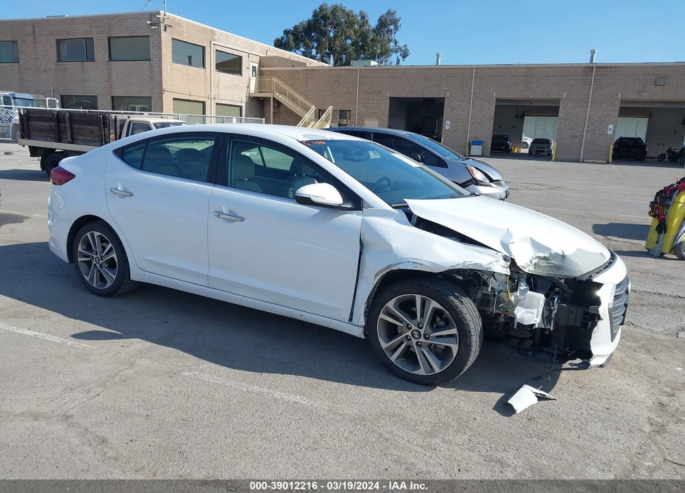 2017 HYUNDAI ELANTRA LIMITED VIN: 5NPD84LF2HH089716