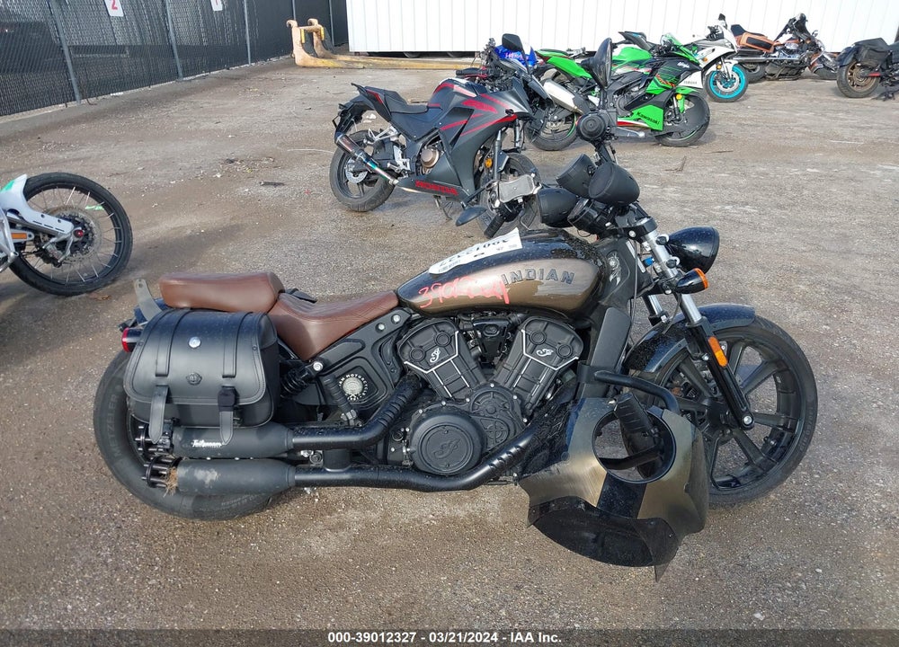 2023 INDIAN MOTORCYCLE CO. SCOUT ROGUE SIXTY ABS VIN: 56KMTC115P3195095
