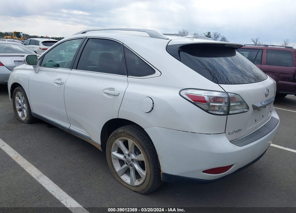 2010 LEXUS RX 350 VIN: 2T2BK1BAXAC030866
