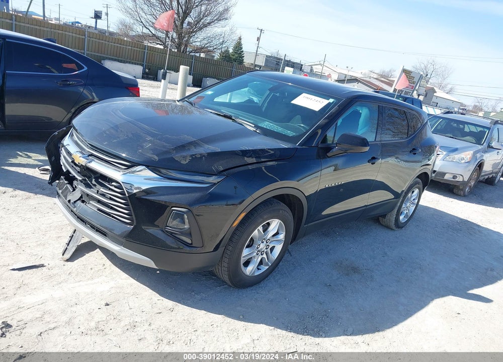 2020 CHEVROLET BLAZER FWD 2LT VIN: 3GNKBCRS2LS640014