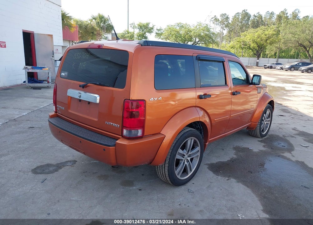 2011 DODGE NITRO DETONATOR VIN: 1D4PU6GX3BW556704