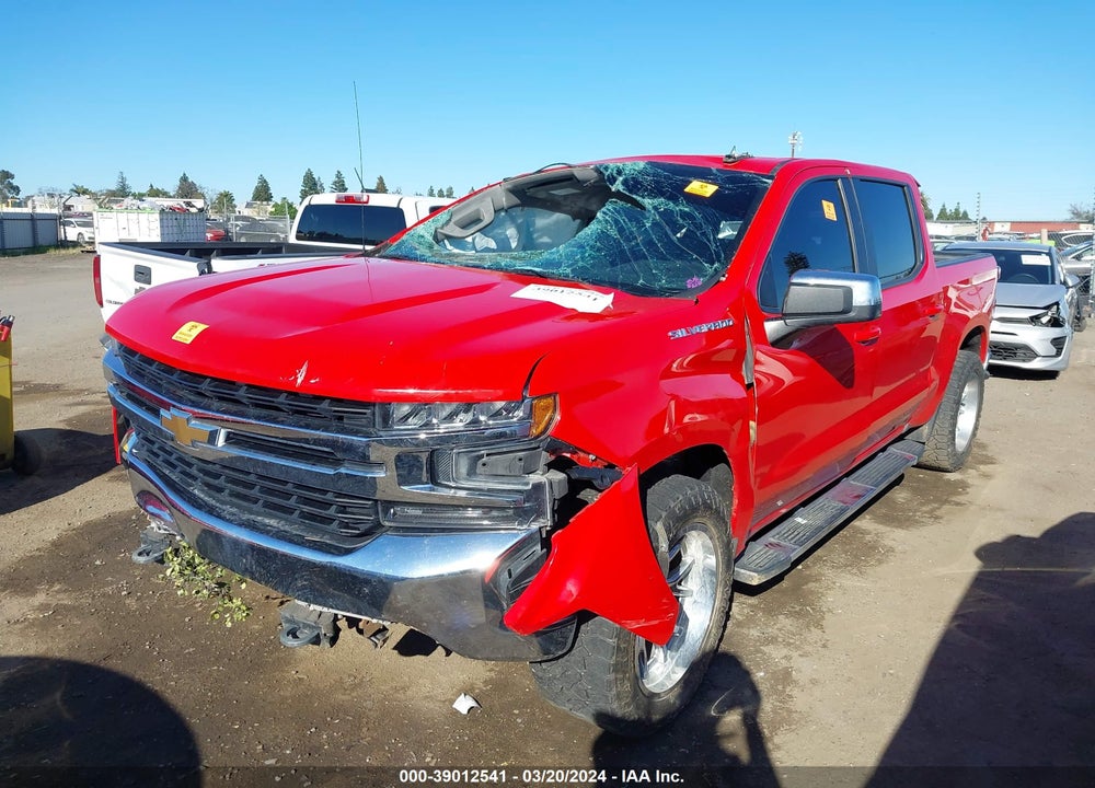 2019 CHEVROLET SILVERADO 1500 LT VIN: 3GCUYDED5KG119593