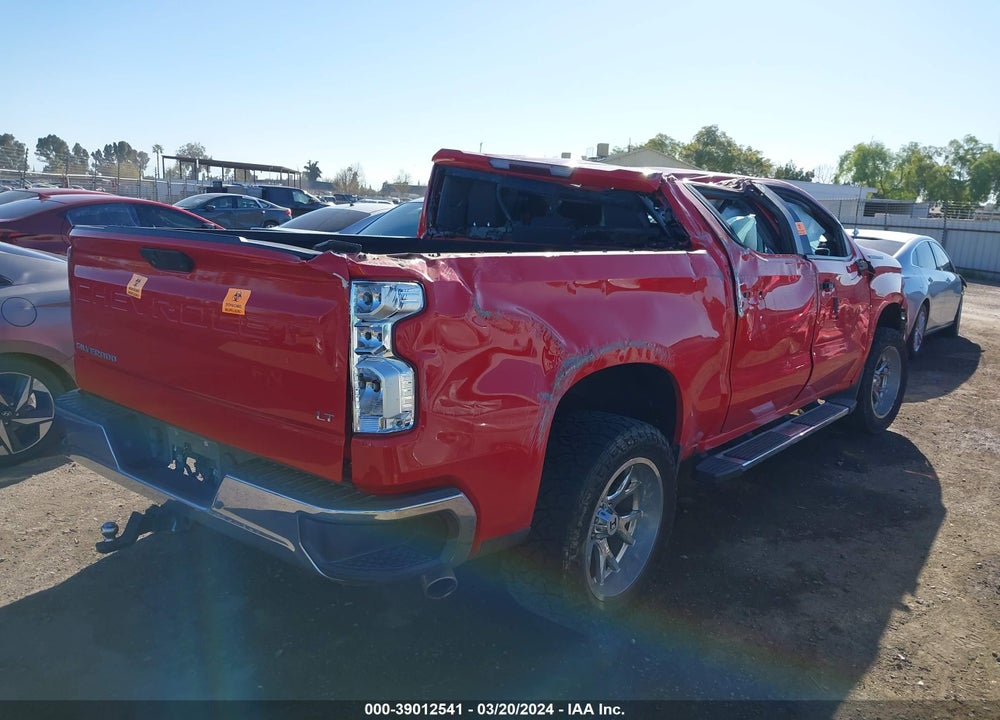 2019 CHEVROLET SILVERADO 1500 LT VIN: 3GCUYDED5KG119593