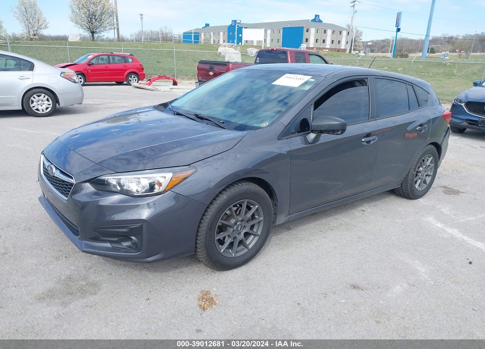 2019 SUBARU IMPREZA 2.0I VIN: 4S3GTAA62K1752164