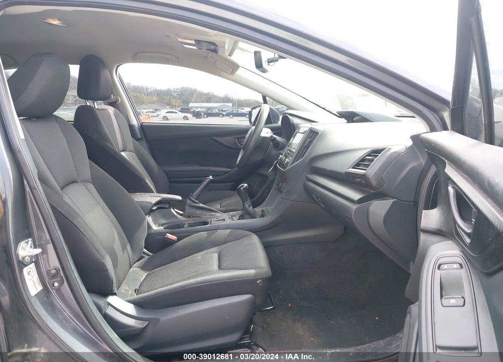 2019 SUBARU IMPREZA 2.0I VIN: 4S3GTAA62K1752164