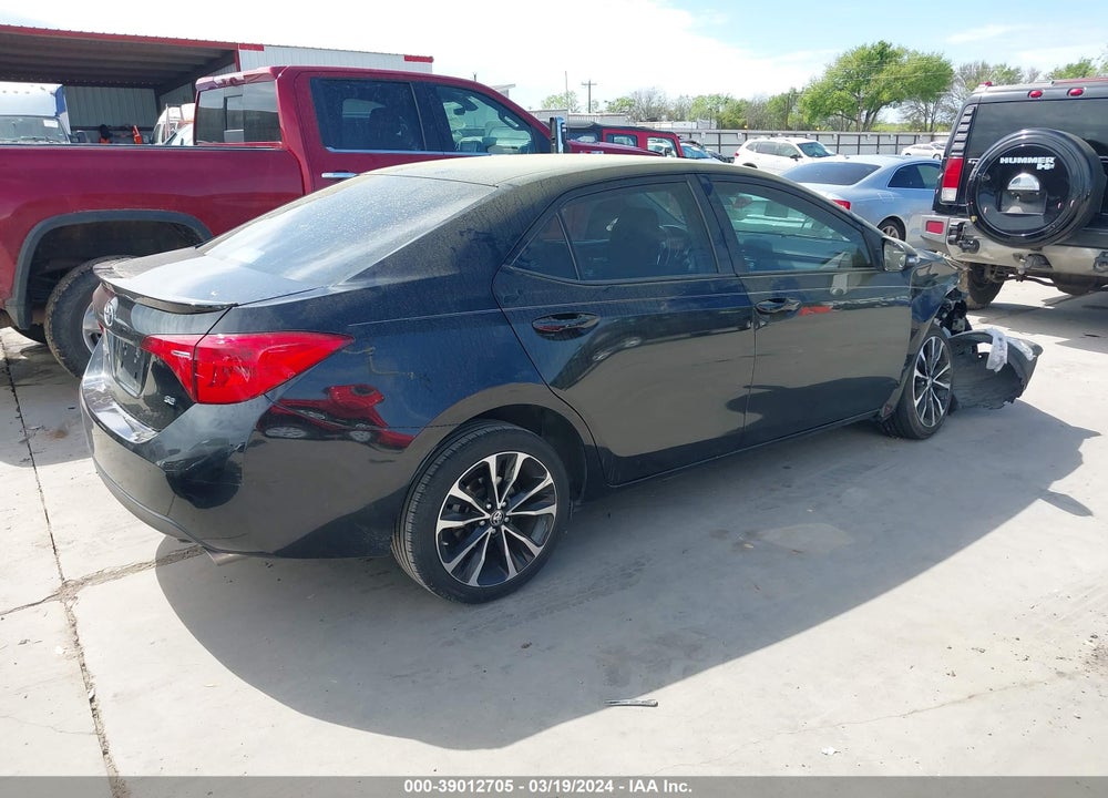 2017 TOYOTA COROLLA SE VIN: 2T1BURHE9HC925248