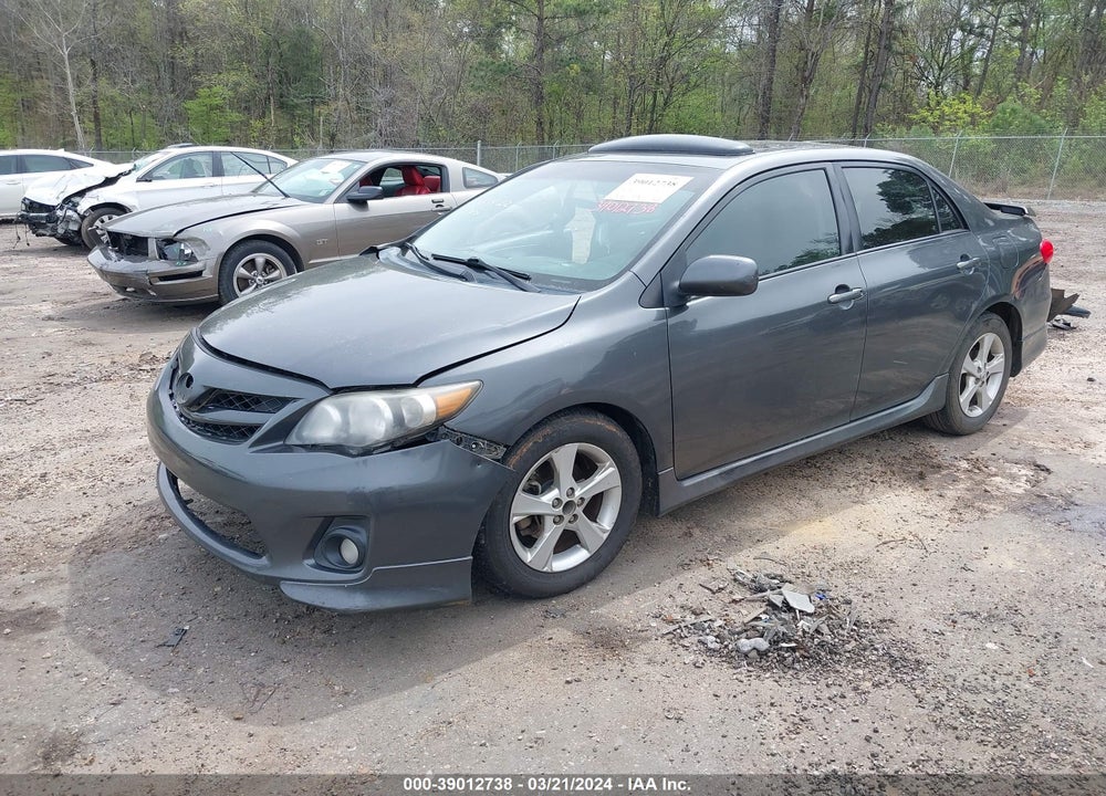 2011 TOYOTA COROLLA S VIN: 2T1BU4EE8BC743930