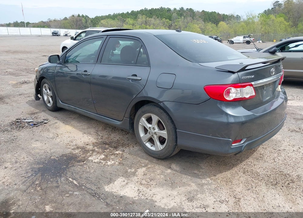 2011 TOYOTA COROLLA S VIN: 2T1BU4EE8BC743930
