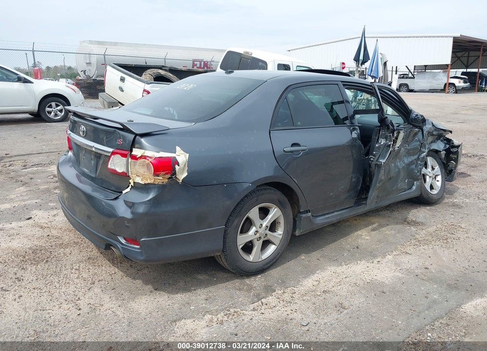 2011 TOYOTA COROLLA S VIN: 2T1BU4EE8BC743930
