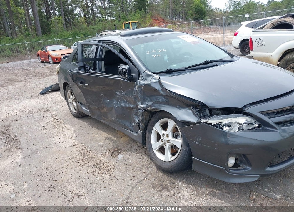 2011 TOYOTA COROLLA S VIN: 2T1BU4EE8BC743930