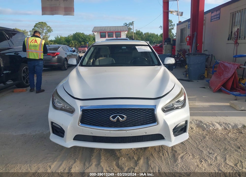 2015 INFINITI Q50 HYBRID SPORT VIN: JN1AV7AR2FM850860