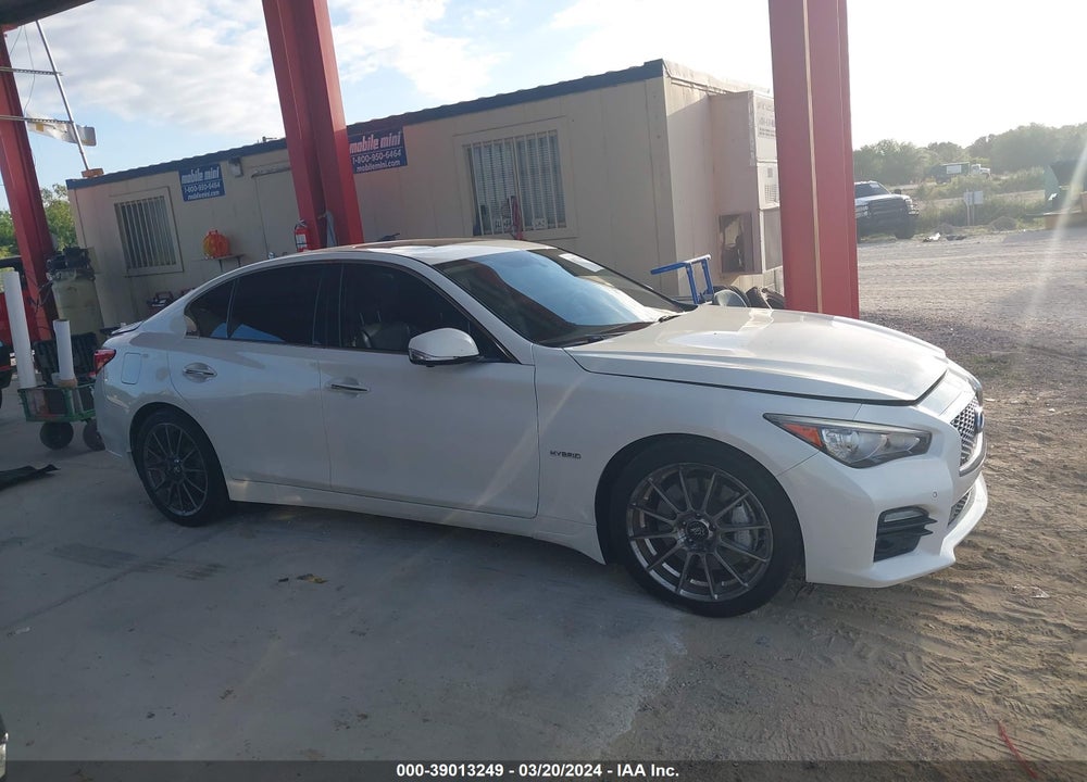 2015 INFINITI Q50 HYBRID SPORT VIN: JN1AV7AR2FM850860