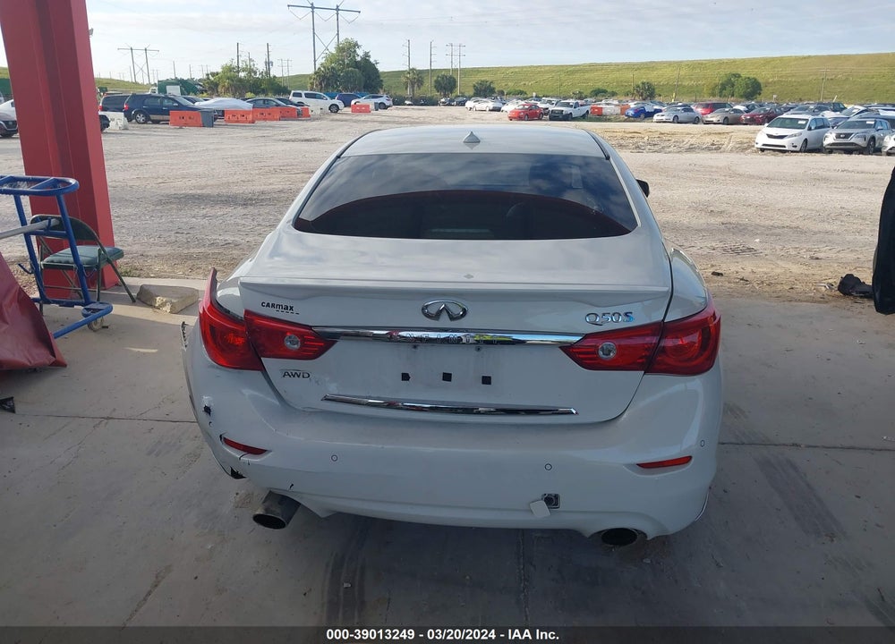 2015 INFINITI Q50 HYBRID SPORT VIN: JN1AV7AR2FM850860