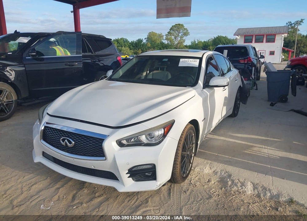2015 INFINITI Q50 HYBRID SPORT VIN: JN1AV7AR2FM850860