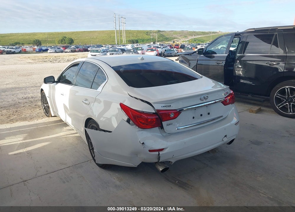 2015 INFINITI Q50 HYBRID SPORT VIN: JN1AV7AR2FM850860