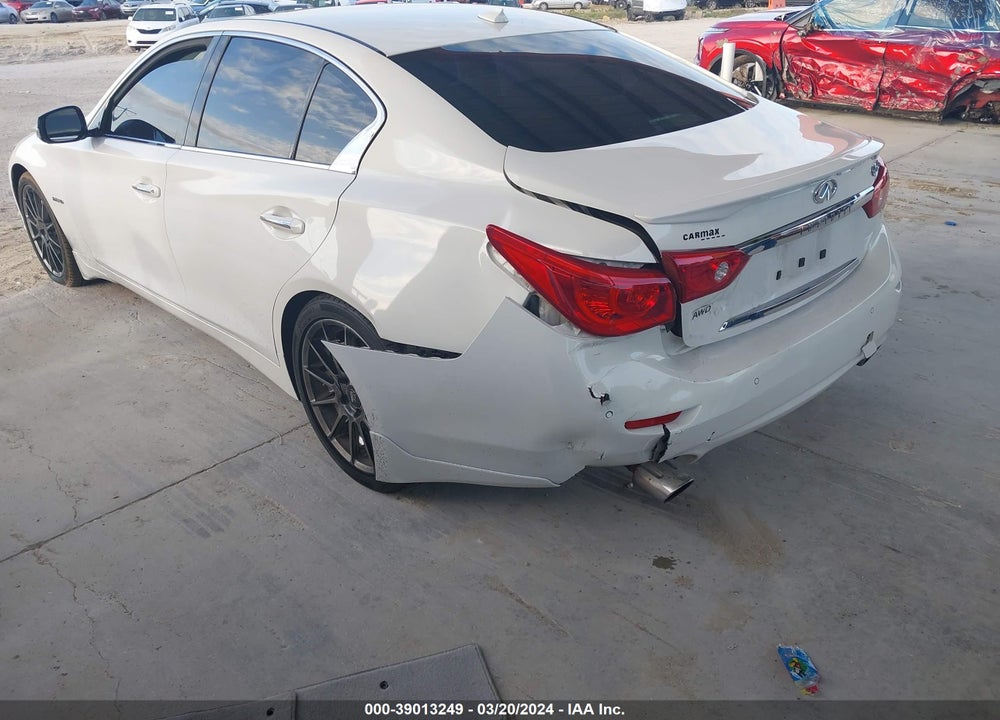 2015 INFINITI Q50 HYBRID SPORT VIN: JN1AV7AR2FM850860