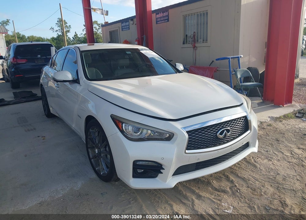 2015 INFINITI Q50 HYBRID SPORT VIN: JN1AV7AR2FM850860