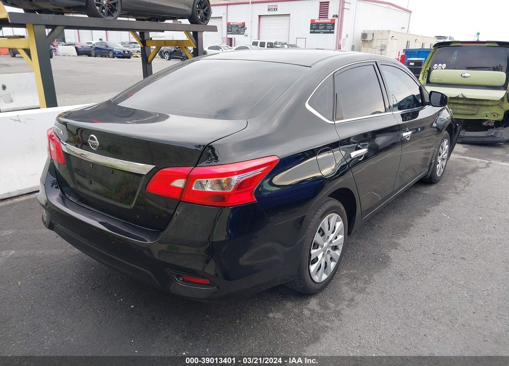 2018 NISSAN SENTRA S VIN: 3N1AB7AP1JY303950