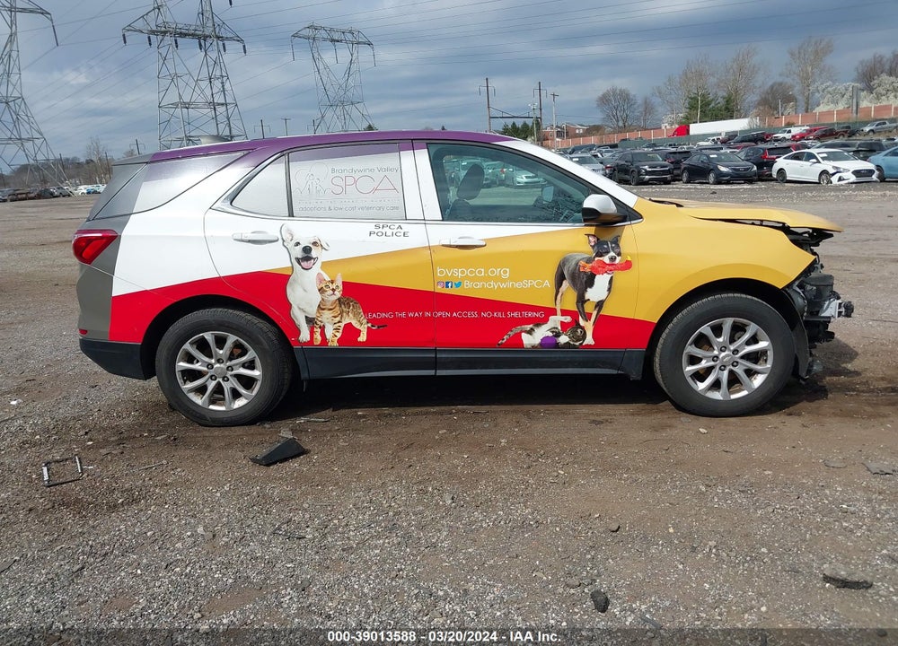 2018 CHEVROLET EQUINOX LT VIN: 3GNAXSEV0JL101132