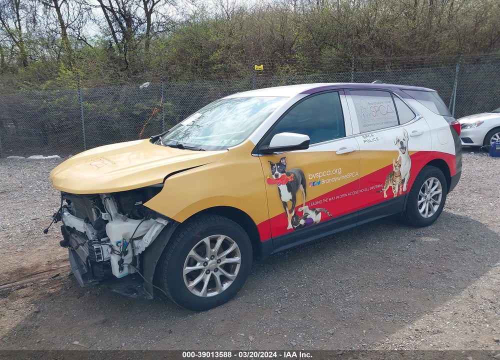 2018 CHEVROLET EQUINOX LT VIN: 3GNAXSEV0JL101132