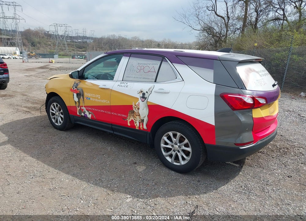 2018 CHEVROLET EQUINOX LT VIN: 3GNAXSEV0JL101132