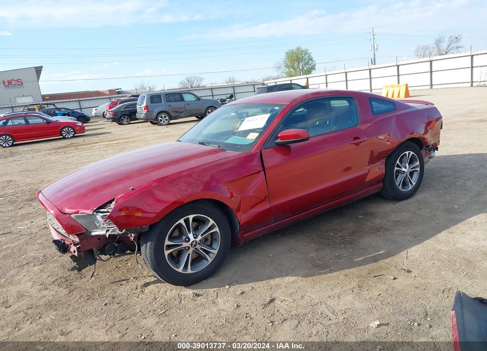 2014 FORD MUSTANG V6 PREMIUM VIN: 1ZVBP8AMXE5304027