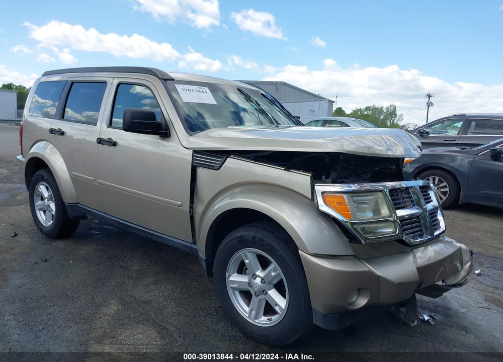 2010 DODGE NITRO SE VIN: 1D4PT2GK7AW108707