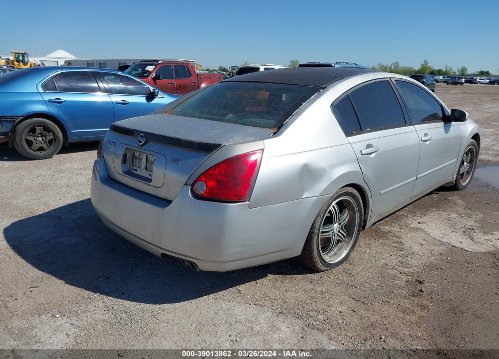 2006 NISSAN MAXIMA 3.5 SE VIN: 1N4BA41E96C820923