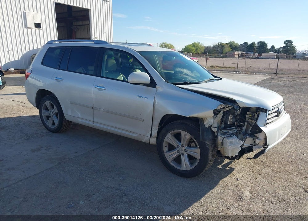 2009 TOYOTA HIGHLANDER LIMITED VIN: JTEDS42A192081306