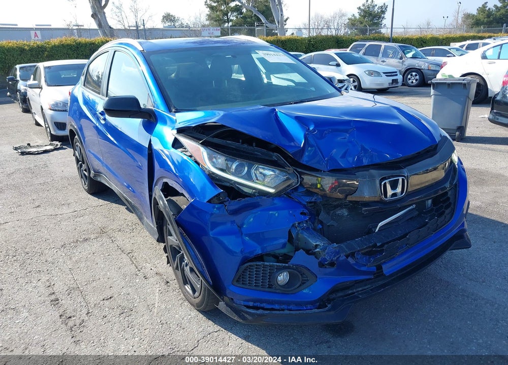 2021 HONDA HR-V 2WD SPORT VIN: 3CZRU5H10MM721874