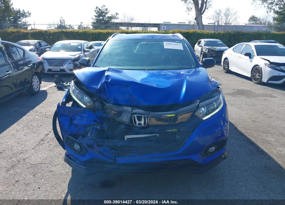2021 HONDA HR-V 2WD SPORT VIN: 3CZRU5H10MM721874